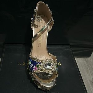 Azalea Wang Cici-Blue High Heels